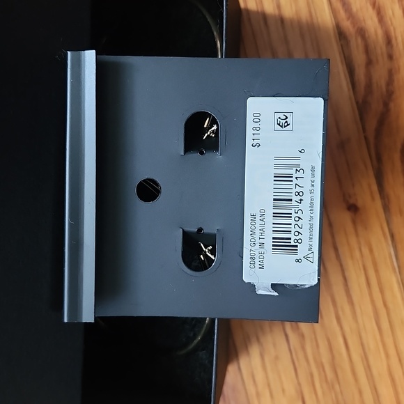 NWT Coach Hoop Earrings Multicolored - Picture 4 of 5